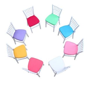 Hot Sale Kids Monobloc Crystal acrylic Resin Chiavari Chair Used for Kids Party Chairs Kids Tiffany Banquet Chairs Event Furniture