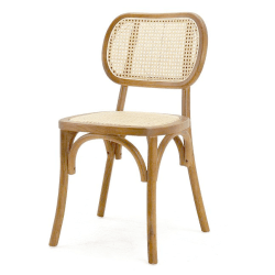 Wood Rattan Chairs