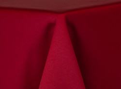 Ruby Lamour Matte Satin Linen