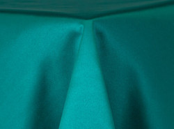 Teal Lamour Matte Satin Linen