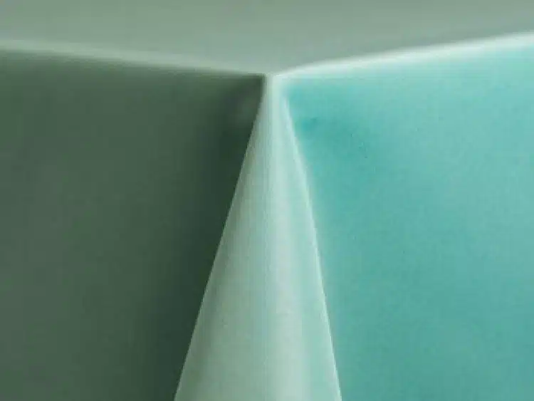 Aqua Polyester Linen