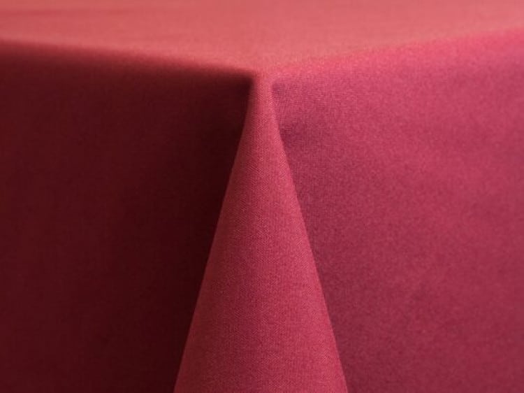 Ruby Polyester Linen