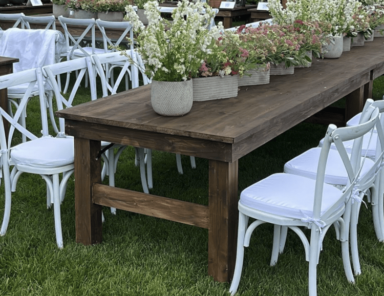 Farm Tables 8' X 40