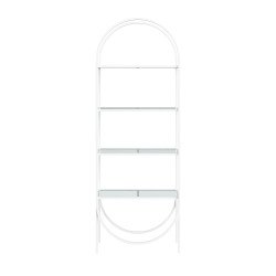 White Round Arch Display Shelf (middle)