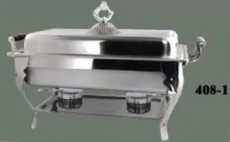 Crown Top Silver Chafing Dish 408