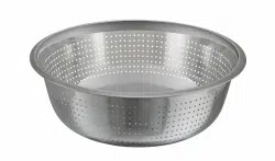 Stainless Steel Strainer Bowl 12W x 4.5 T