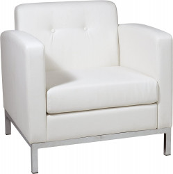 White Club Armchair