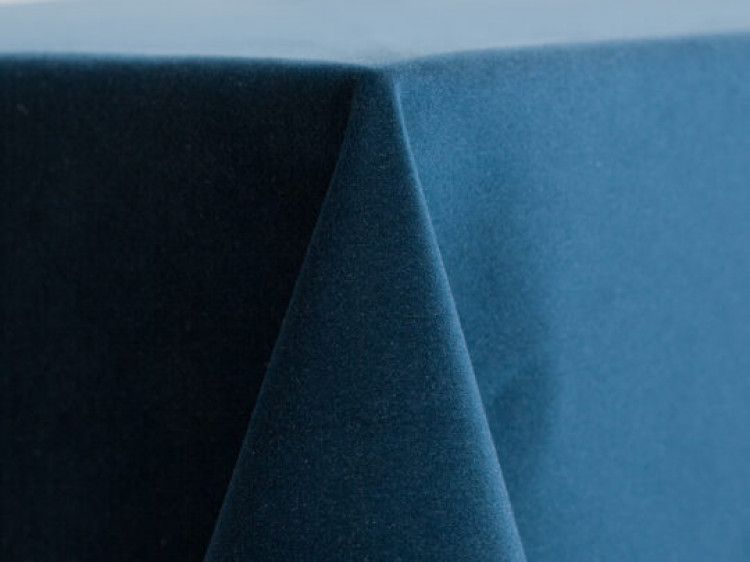 Marine Velvet Linen