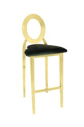 Stailess Carli Barstool Hunter Green