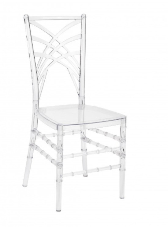 Fanfare Chair Resin - Clear