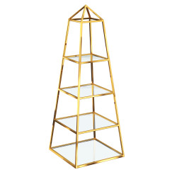 Gold Dome Shelf Display