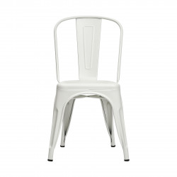 White Tolix Bistro Cafe Oscar  Chair