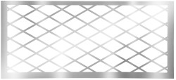 8ft Diamond Front Silver Bar (SW)