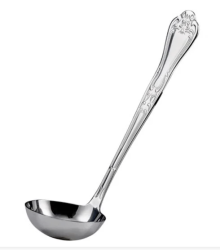 SS Serving Spoons - 13 Elegance Gravy Soup Ladle 4 oz