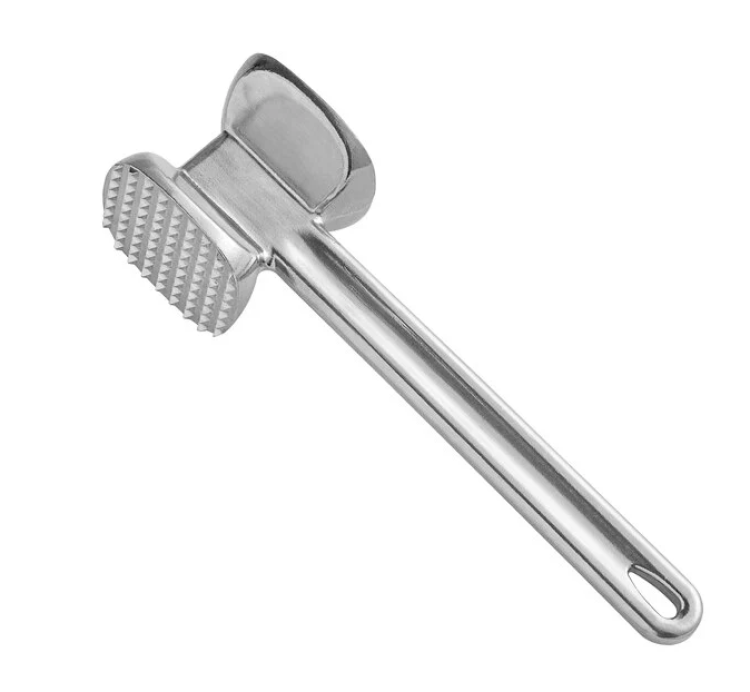 10 7/8 Dual-Sided Aluminum Meat Tenderizer