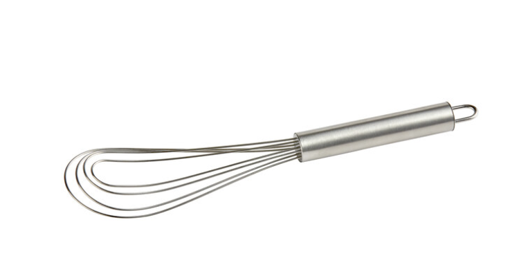 10 Stainless Steel Flat Roux Whip / Whisk