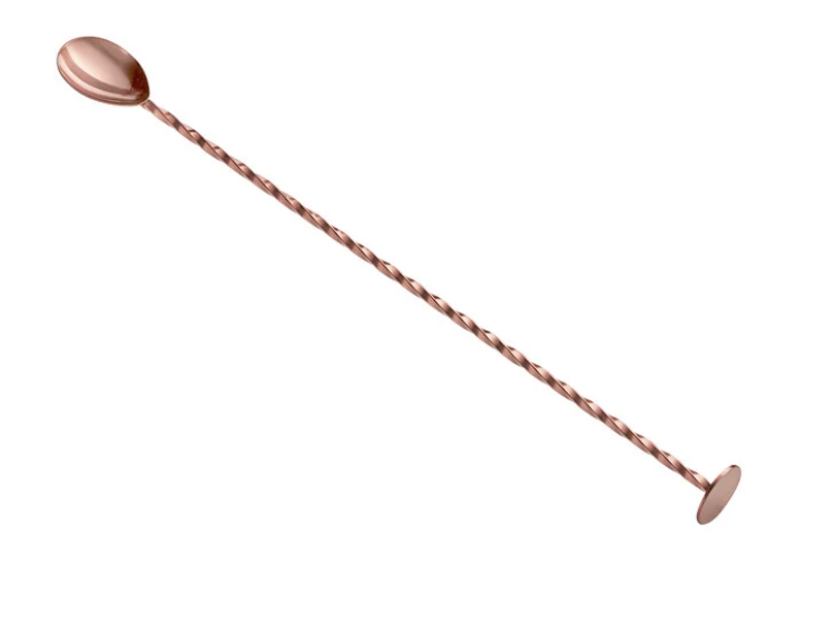 13 Copper Bar Spoon with Muddler