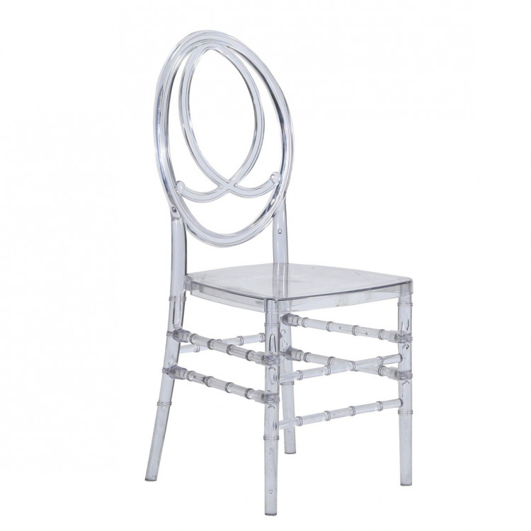 Clear Phoenix Back Chair