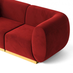 Colette Right - Crimson Velvet