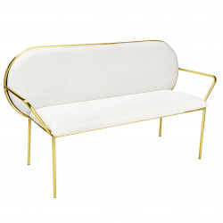 A120Party Gold20Sofa20220Angled 1707152861 3 Gold Dora Loveseat Bench