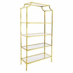 A120Rental Shelf201 2 1697210897 Gold Draped Arch Display Shelf (middle)
