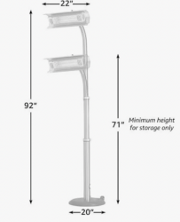 Screen20Shot202024 12 0220at204.53.1620PM 1733176463 Electric black Pole Mounted Heater 1500 watts