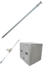 Tent securing Items