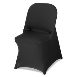 Spandex Chair Cover Black
