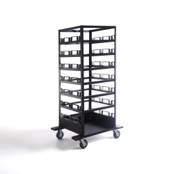 Stanchion cart