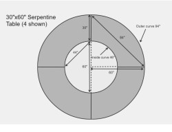 serpente 1773096200 1 7' Serpentine Table