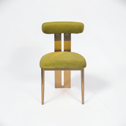 Atarah Dining Chair - Olive Velvet