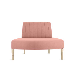 Kincaid Outside Round -Blush Velvet