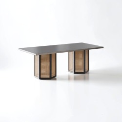Cane Dinning Table
