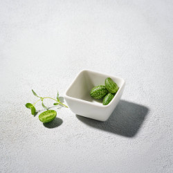 Deep Square Sauce Tasting Dish, White, 2.5 (Per 12)