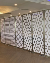 Dimond20 1742941476 Room Divider White Silver Diamond
