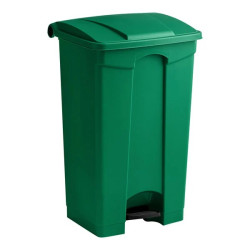Slim Jim Trash Can 23-Gal — Green Foot-Press (Cover not included)