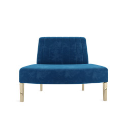 Kincaid Outside Round -Sapphire Velvet