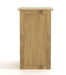 Pedestals Wood Ribbed Front 4K 1702572175 Natural Wood Ribbed Flutted Pedestal