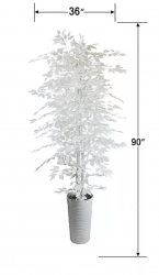 Screenshot202024 12 0320at2010.03.15 PM 1733281534 White Ficus Tree 7.5' Decorative White Metal Pot