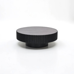 Gear Coffee Table Black 40X14