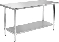 Stainless Steel Prep & Work Table Workstation 30 x 60 LARGE