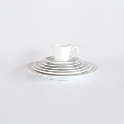 Solid White China