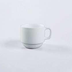 Stackable White Coffee Cup 7 Oz (Rack 29)
