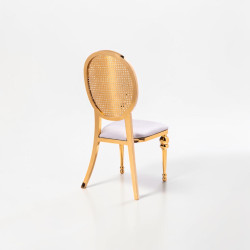 image 1120Edit20with20AI 1787810693 Gold Evelyn Chair White