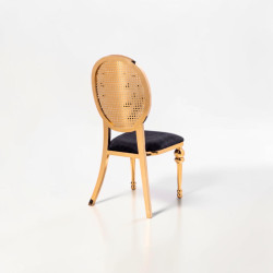 image 120Edit20with20AI 1787810598 Gold Evelyn Chair Black