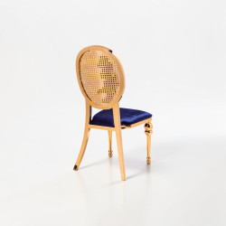 image 220Edit20with20AI 1787810614 Gold Evelyn Chair Blue