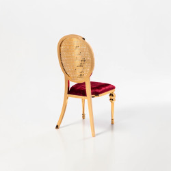 image 420Edit20with20AI 1787810723 Gold Evelyn Chair Red