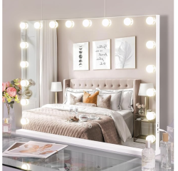 Vanity Mirror with Lights 32X 23 18 Bulbs Large Mirror