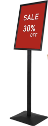 Pedestal Sign holder floor Stand 8.5 x 11