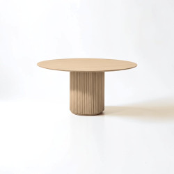 Column Natural Round Table 5'